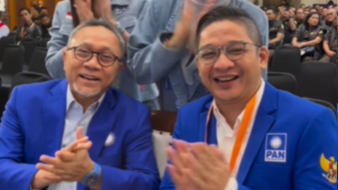 Zulkifli Hasan (Zulhas) dan Sigit Purnomo (Pasha Ungu)