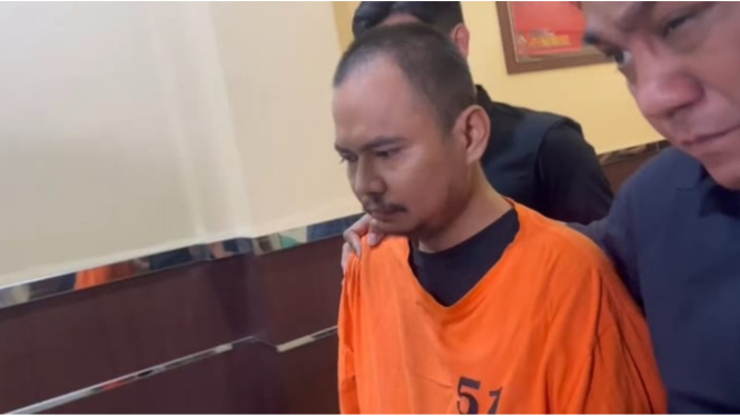 Panca Darmasyah, pembunuh 4 anaknya dibawa resmi ditahan