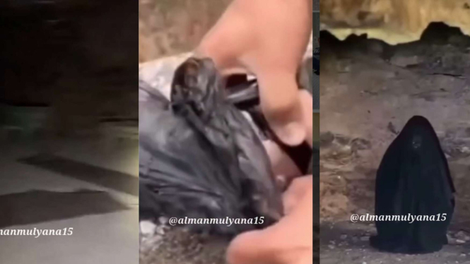 Penampakan Sosok Misterius Diduga Jin di Arab Saudi