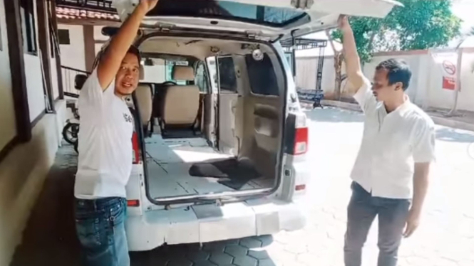 Kondisi ambulans Puskesmas Muara Gembong, Bekasi