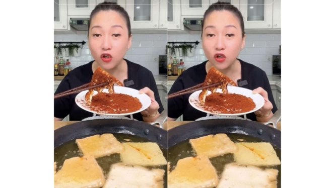 Tren mukbang Hahu Hoheng