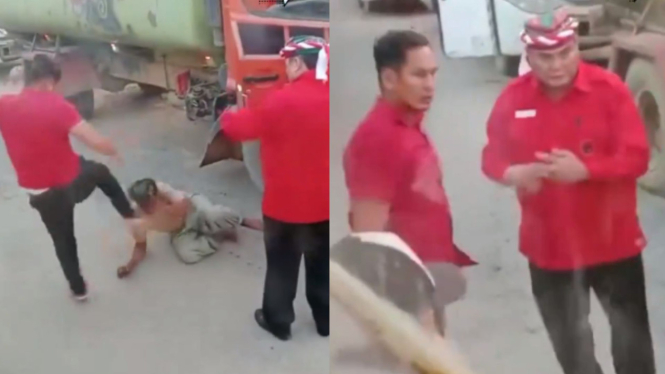 Tega, Ajudan Bupati Kutai Barat Aniaya Sopir Truk hingga Lemas Susah Berdiri