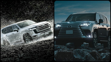 Toyota Land Cruiser 300 vs Lexus LX 600