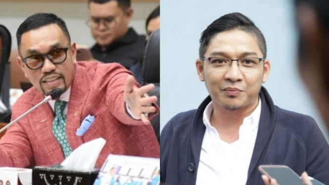 Ahmad Sahroni dan Sigit Purnomo alias Pasha Ungu