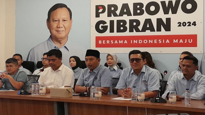 Komandan TKN Fanta Arief Rosyid Hasan dalam peluncuran 23 klaster Fanta