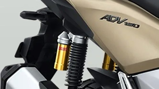 Ilustrasi shockbreaker sepeda motor