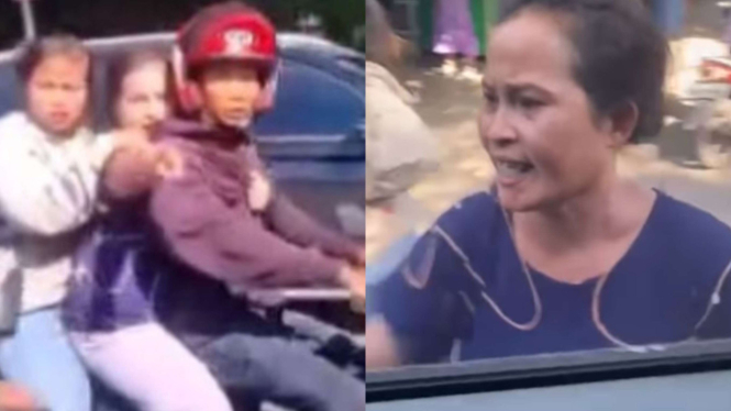 Sekeluarga barbar di Makassar