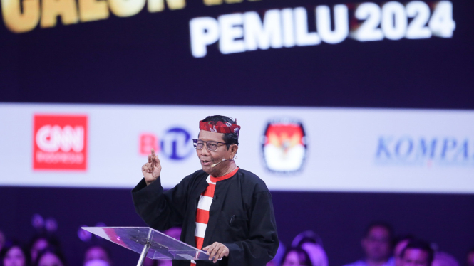 Mahfud MD Debat Cawapres Pemilu 2024