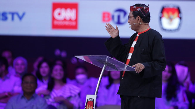 Mahfud MD Debat Cawapres Pemilu 2024