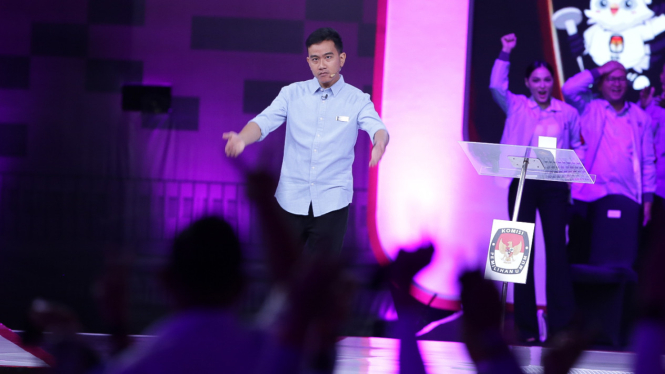 Gibran Rakabuming Raka Debat Cawapres Pemilu 2024