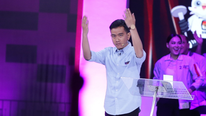 Gibran Rakabuming Raka Debat Cawapres Pemilu 2024