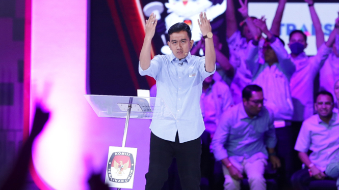 Gibran Rakabuming Raka Debat Cawapres Pemilu 2024