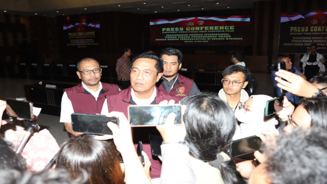 Direktur Tindak Pidana Umum Bareskrim Polri, Brigjen Djuhandhani Rahardjo Puro