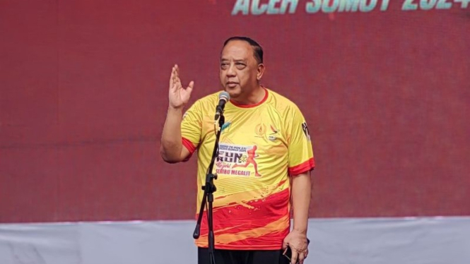 Ketua Umum KONI Letjen TNI Marciano Norman 