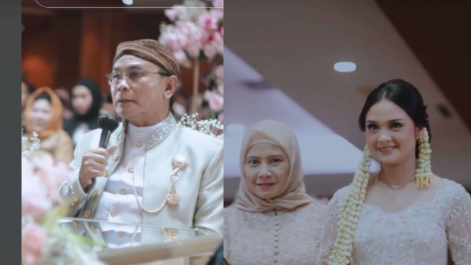 Anak Johan Budi menikah