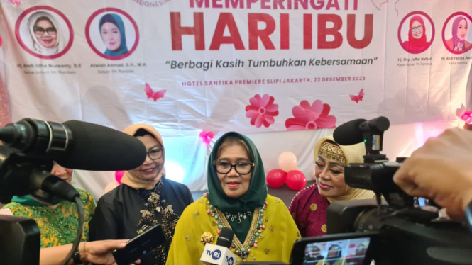 Ketua Umum Yayasan Kemanusiaan Rombsis, Andi Idha Nursanty