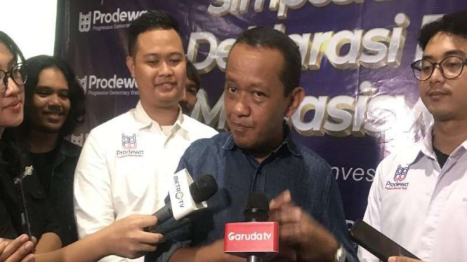 Menteri Investasi/Kepala BKPM Bahlil Lahadalia 