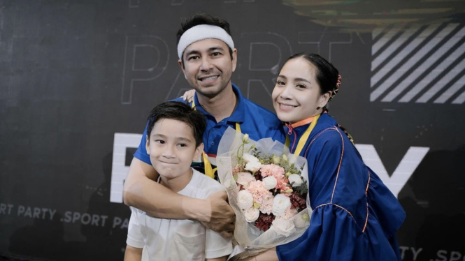 Raffi Ahmad, Nagita Slavina dan Rafathar.