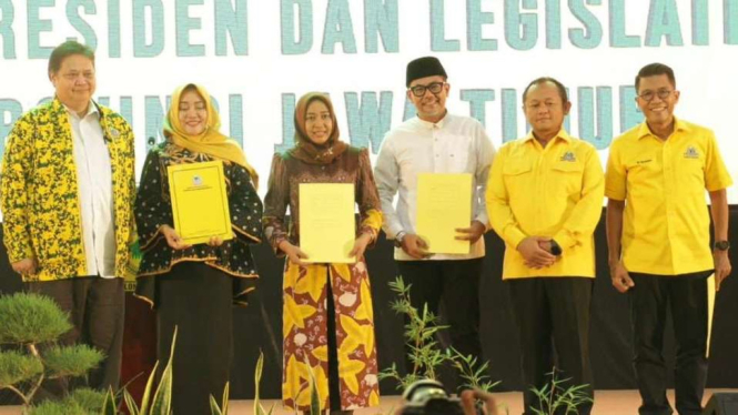 Ketum Golkar Airlangga Hartarto, untuk Pilkada 2024 di Probolinggo