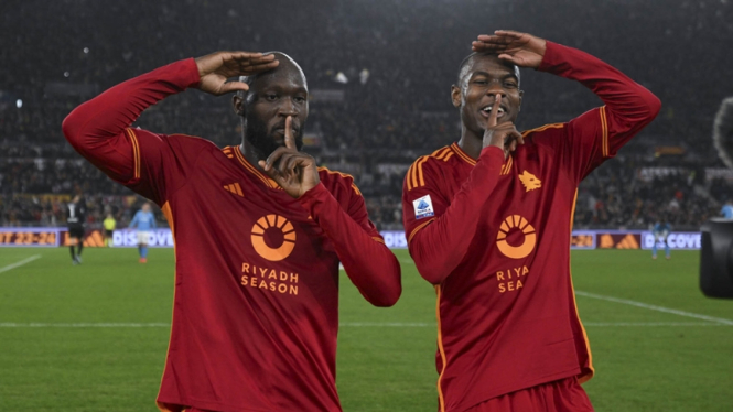 Penyerang AS Roma, Romelu Lukaku