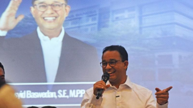 Capres nomor urut 1 Anies Baswedan.