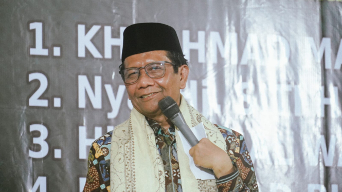 Cawapres nomor urut tiga Mahfud MD