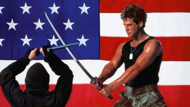 Pemeran utama film hits era 1980-an American Ninja, Michael Dudikoff.