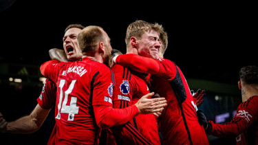 Penyerang Manchester United, Rasmus Hojlund