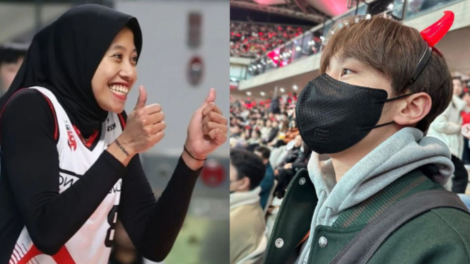 Megawati Hangestri Pertiwi dan boyband asal Korea Selatan, SEVENTEEN Seungkwan