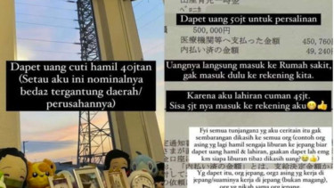 Viral WNI Lahiran di Jepang