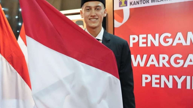 Jay Idzes sah jadi WNI