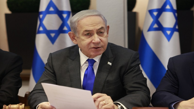 Perdana Menteri (PM) Israel Benjamin Netanyahu