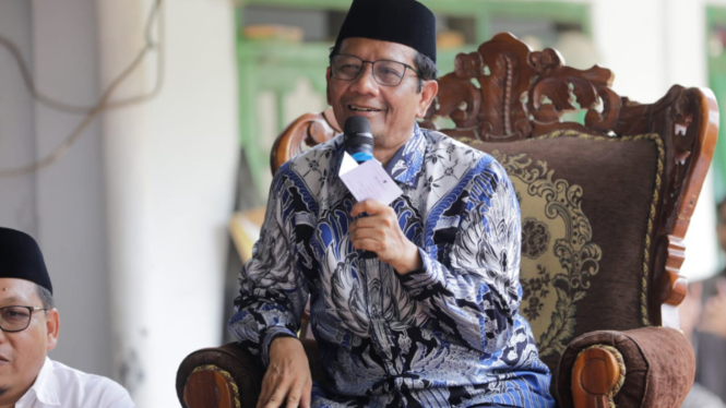 Cawapres nomor urut tiga Mahfud MD
