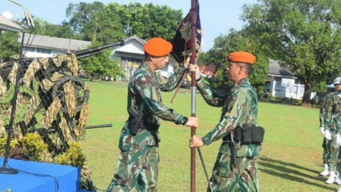 VIVA Militer: Danwingko II Kopasgat pimpin Sertijab Danyonko 466 Kopasgat