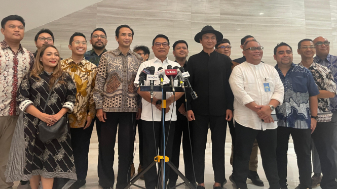 Asosiasi Komposer Seluruh Indonesia (AKSI) temui Kepala Staf Presiden, Moeldoko