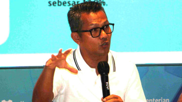 Juru Bicara Kementerian Perindustrian (Kemenperin), Febri Hendri Antoni Arif 