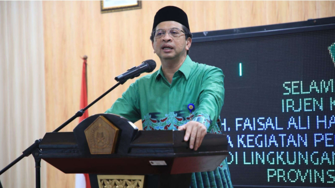 Irjen Kemenag Faisal Ali Hasyim