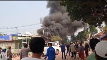 Ledakan Rumah di Desa Banyuaju, Kecamatan Kamal, Bangkalan, Madura