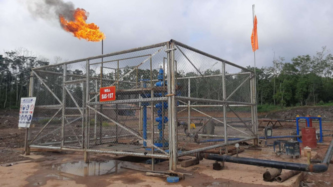 Sumur SAS 1 proyek Seleraya Belida (SRB) yang sudah beroperasi dengan lifting sebesar 2.000 barel minyak per hari (BOPD)