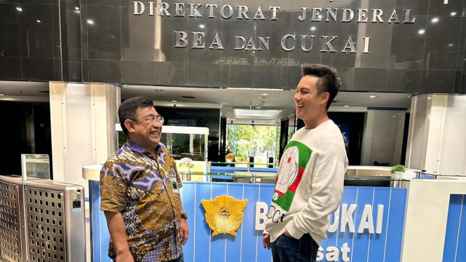 Baim Wong sambangi Dirjen Bea Cukai klarifikasi penjualan iPad