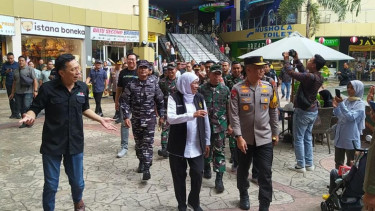 Rombongan Forkopimda Jatim saat mendatangi Jatim Park III.