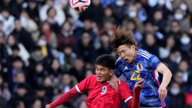 Duel Timnas Jepang vs Thailand