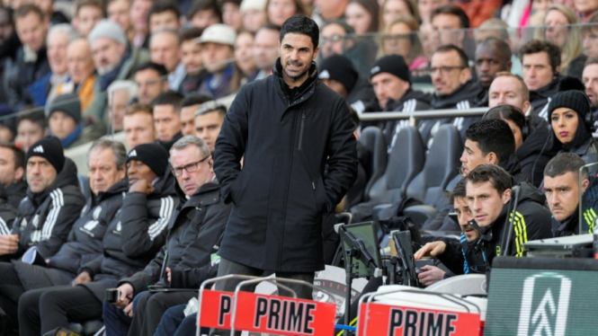 Manajer Arsenal, Mikel Arteta