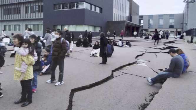 Gempa Bumi di Jepang