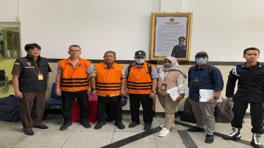 Eks Wali Kota Bandung Yana Mulyana dijebloskan ke Lapas Sukamiskin