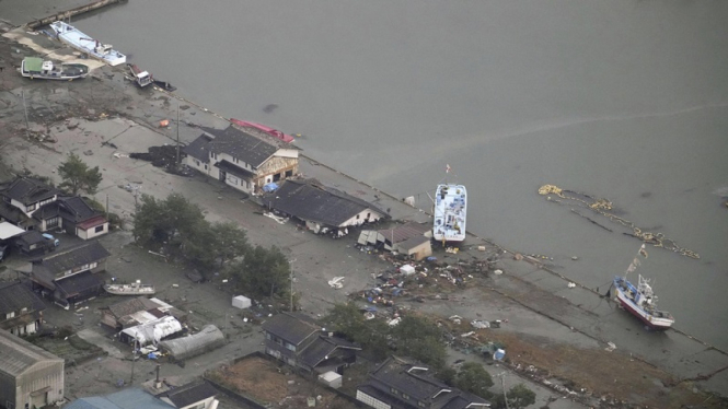 Gempa bumi mengguncang Suzu, prefektur Ishikawa, Jepang, Selasa, 2 Januari 2024