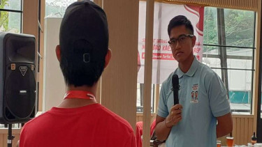 Ketua Umum DPP Partai Solidaritas Indonesia (PSI) Kaesang Pangarep.