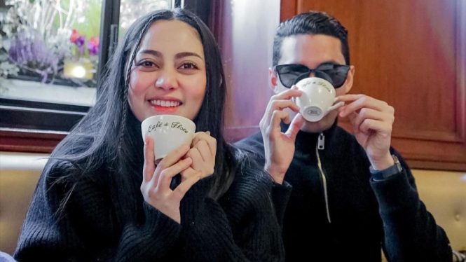 Salim Nauderer dan Rachel Vennya