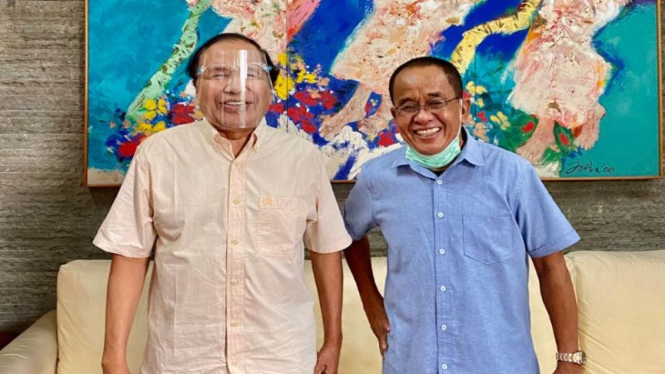 Ekonom Rizal Ramli bersama Said Didu.