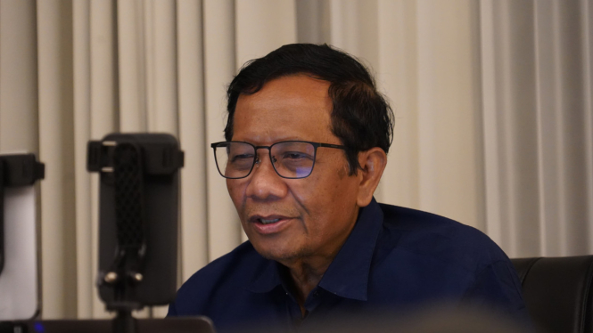 Cawapres nomor urut tiga Mahfud MD